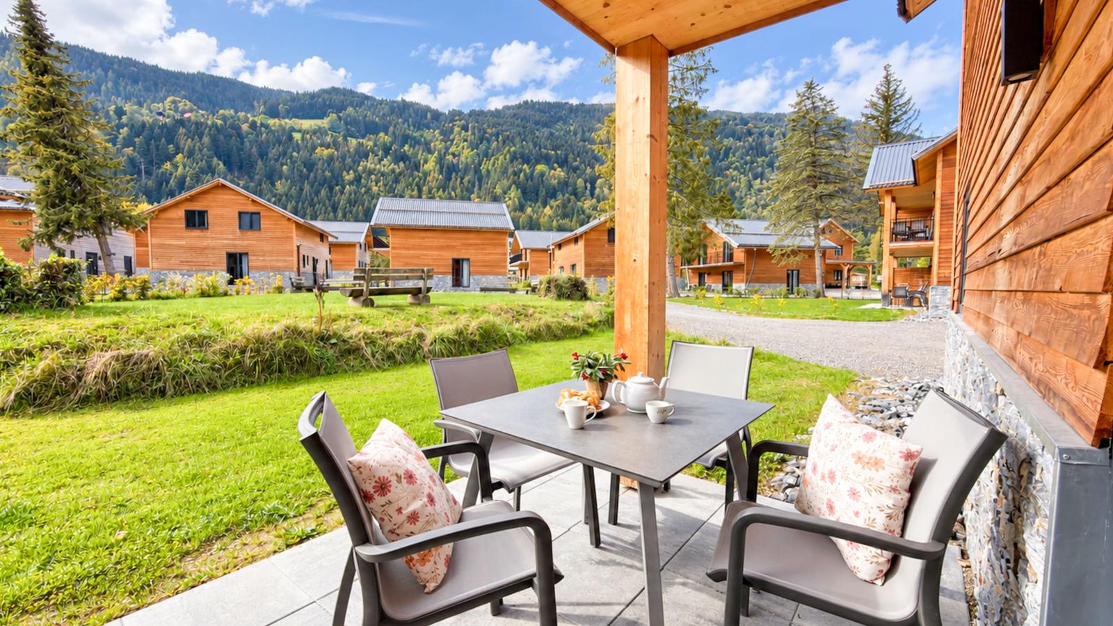 Alpenblick am Afritzer See - Terrasbalkon