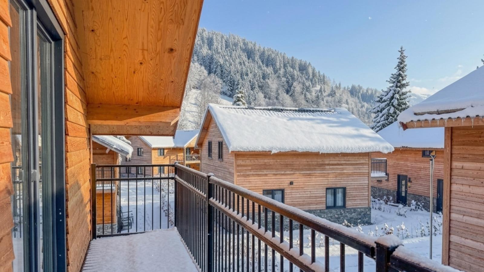 Auszeit am Afritzer See - View in winter