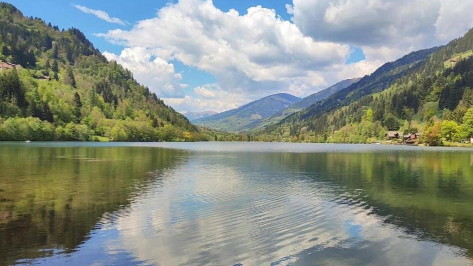 Alpenidyll am Afritzer See - Gebieden zomer 1km