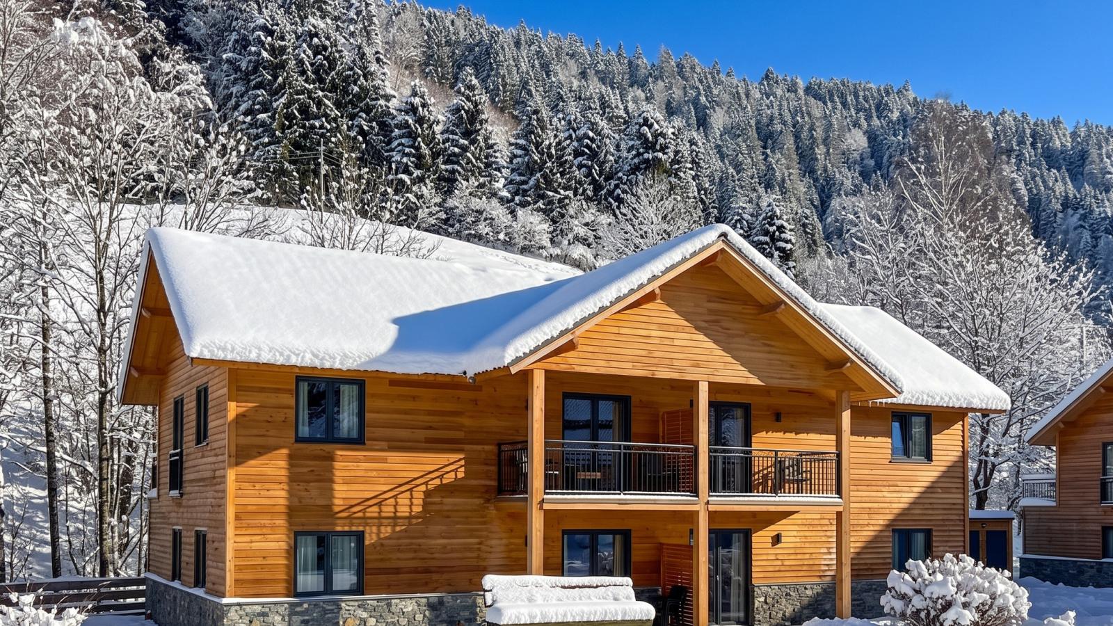 Alpenidyll am Afritzer See - Exterieur winter