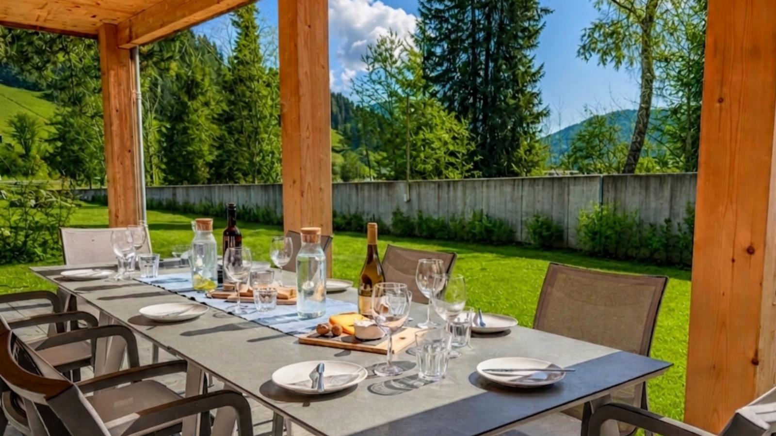 Bergblick am Afritzer See - Terrasbalkon