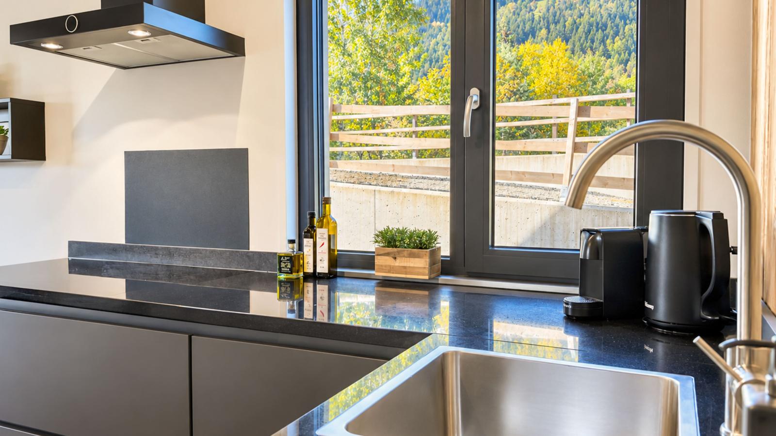 Bergblick am Afritzer See - Cuisine