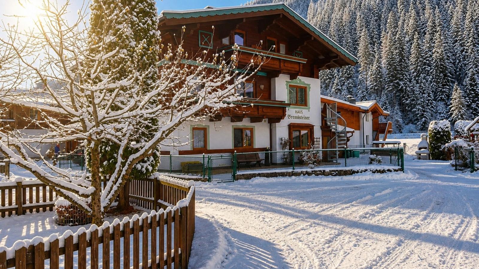 Haus Wald OG - Exterior in winter