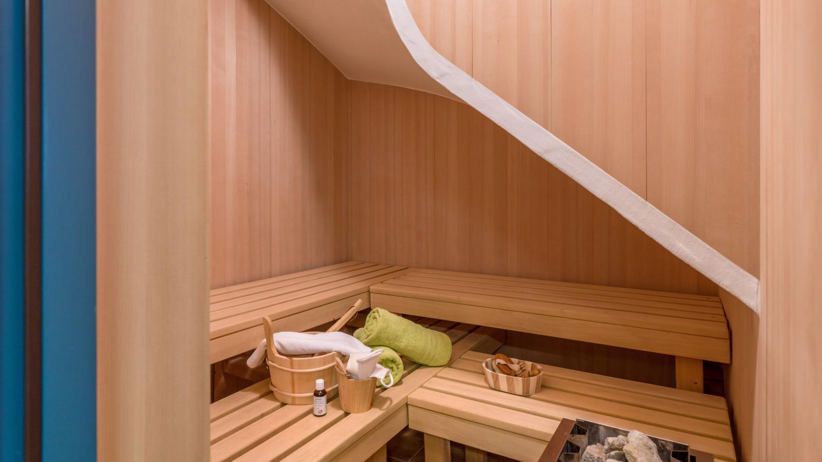 Studio mit Sauna