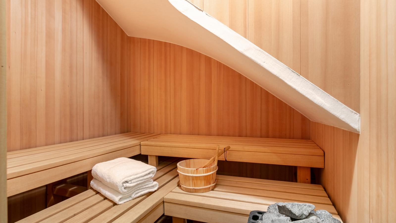 Studio mit Sauna - Sauna