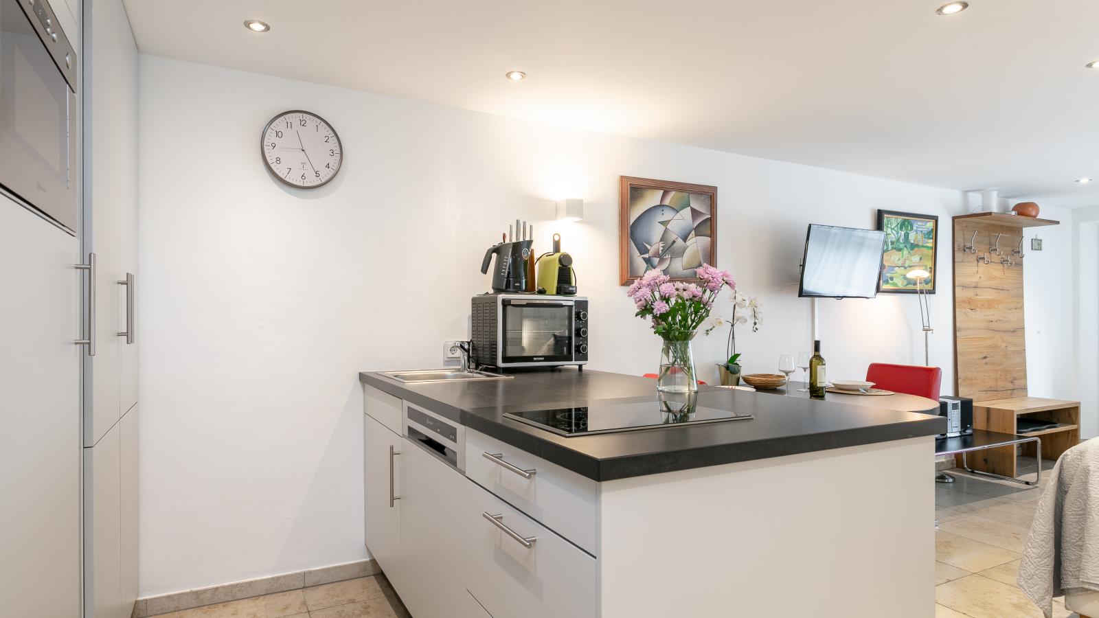 Studio mit Sauna - Kitchen