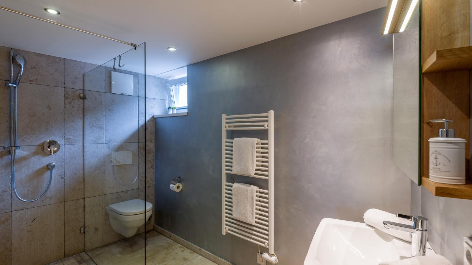Studio mit Lounge - Badkamer