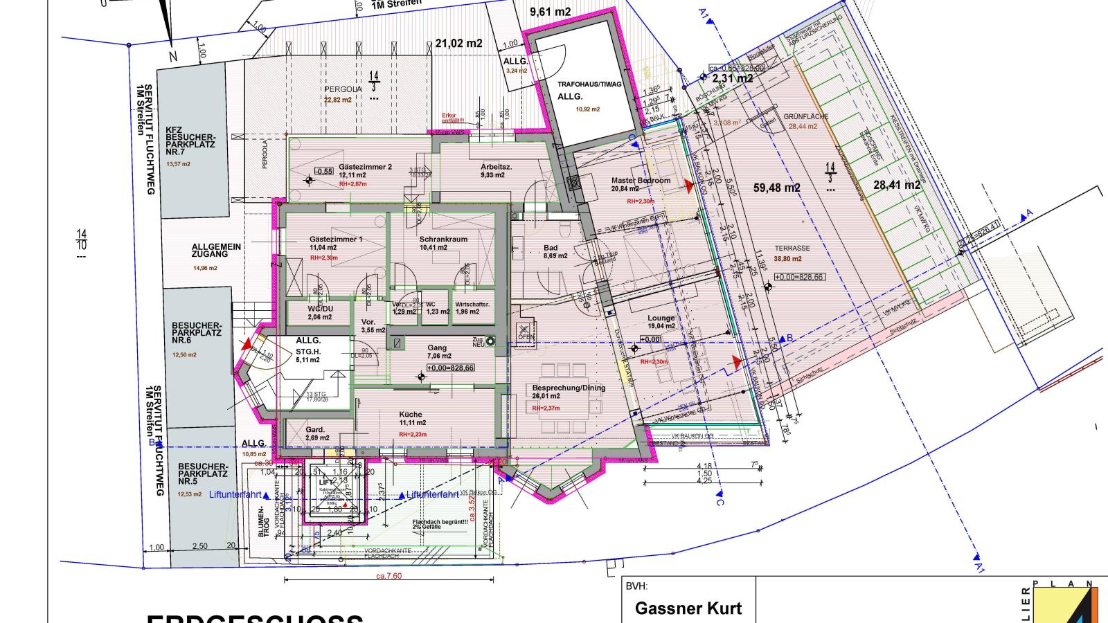 Exclusive Garden Suite - Grundriss