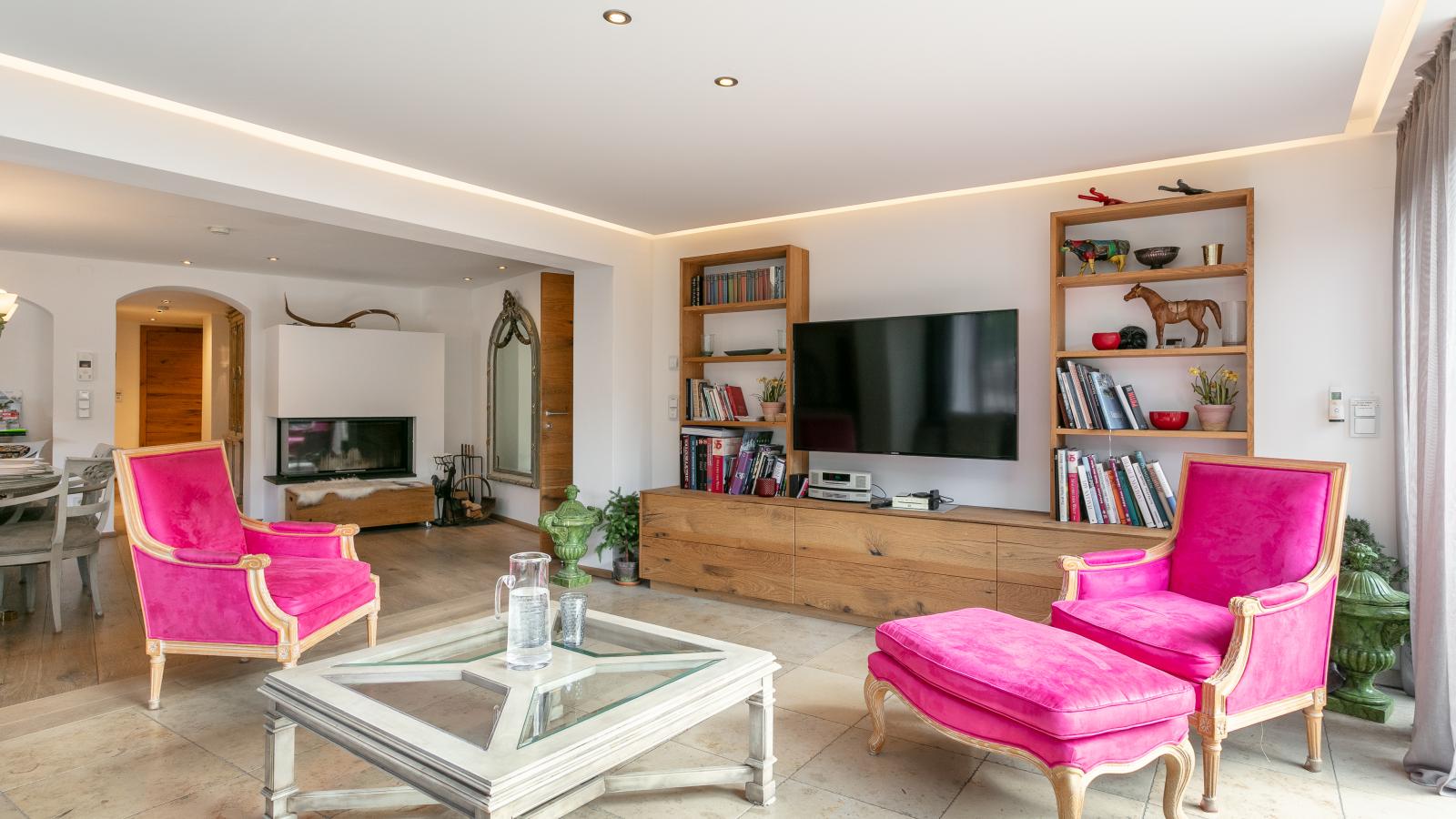 Exclusive Garden Suite - Woonkamer