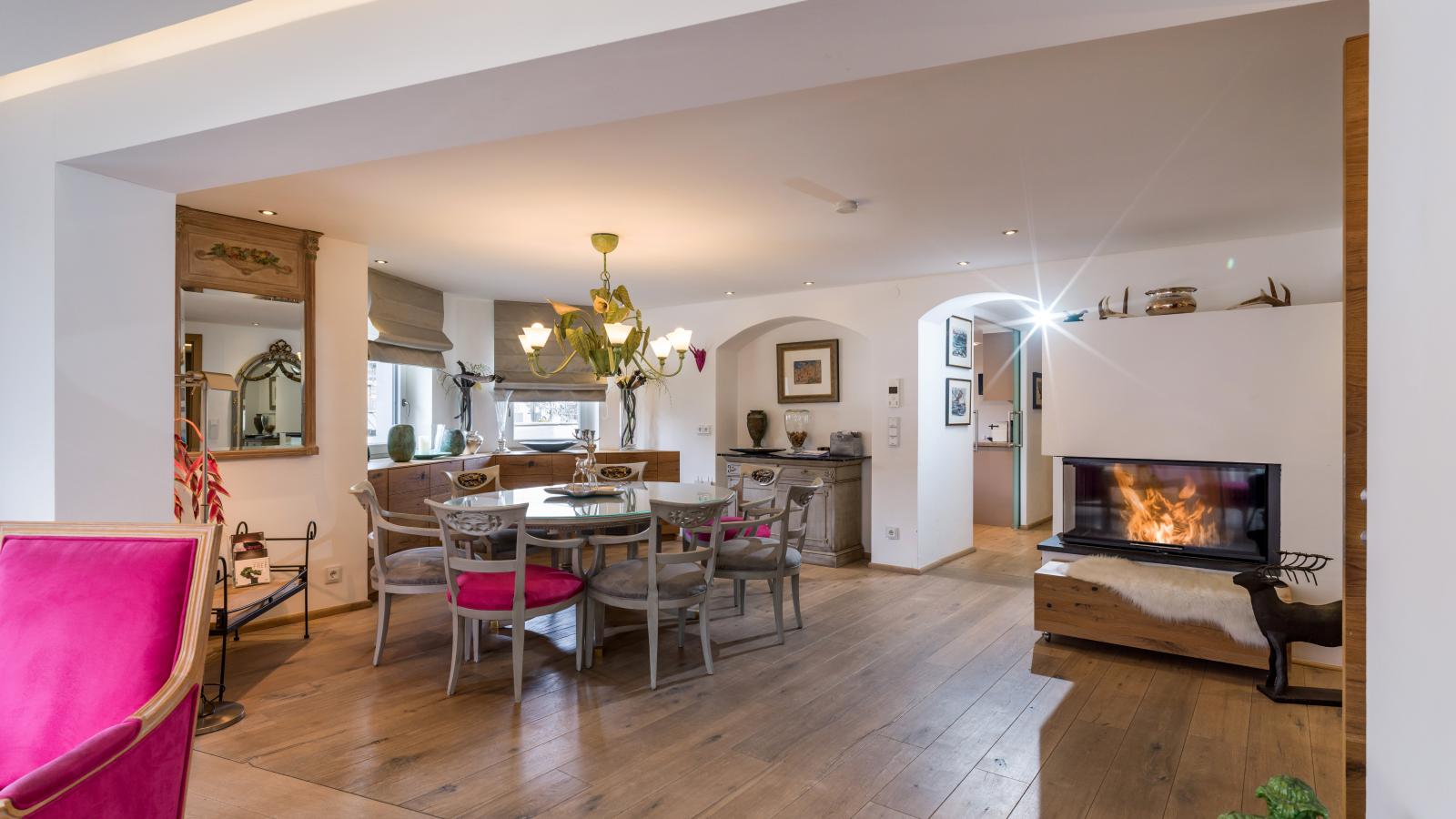 Garten Suite mit 2 separaten Studios - Esszimmer