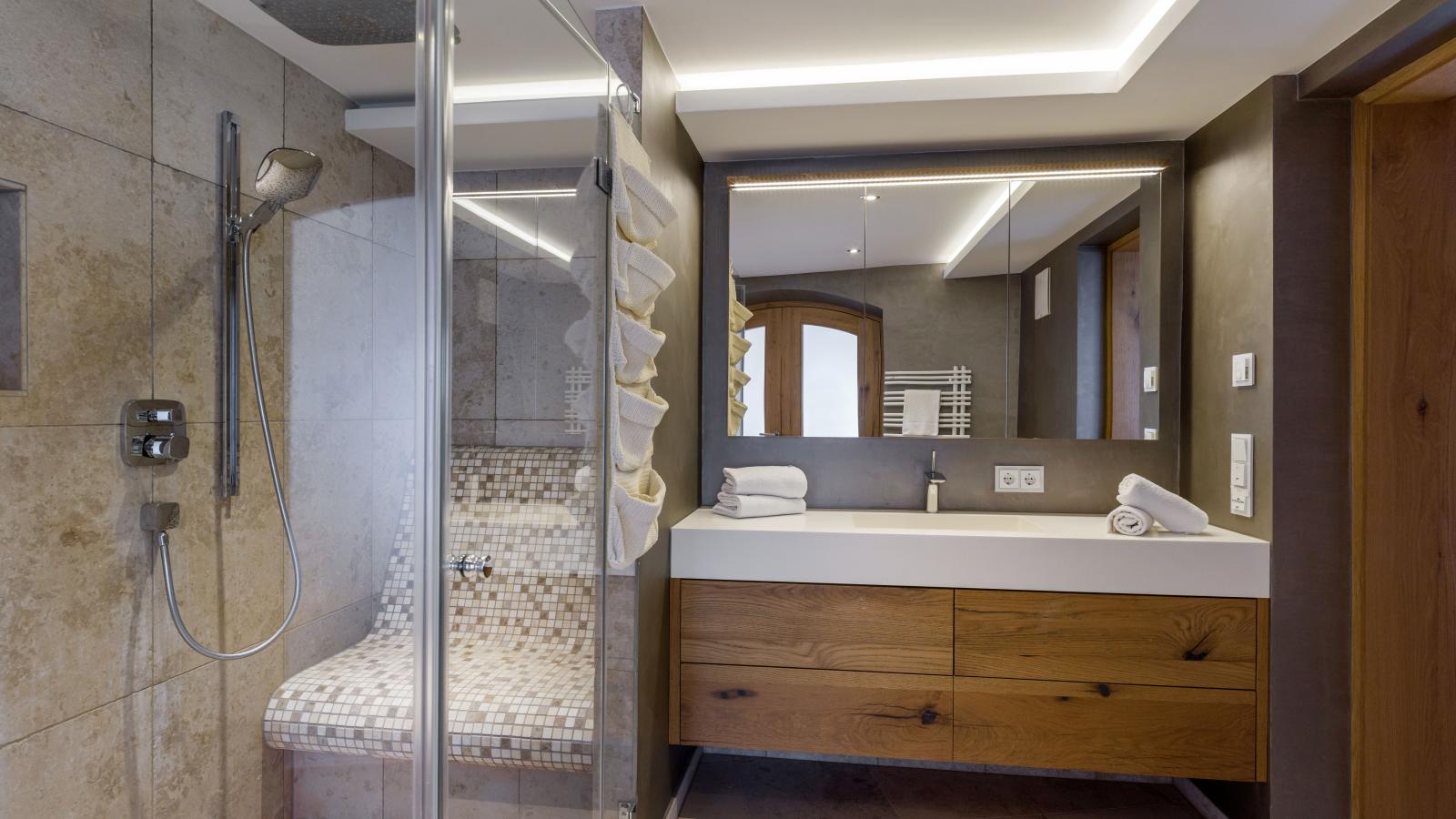 Garten Suite mit 2 separaten Studios - Badezimmer