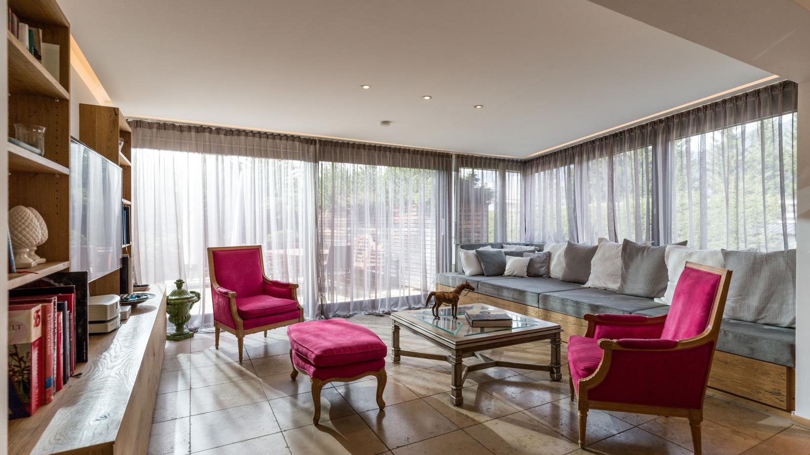 Garten Suite mit 2 separaten Studios - Wohnzimmer