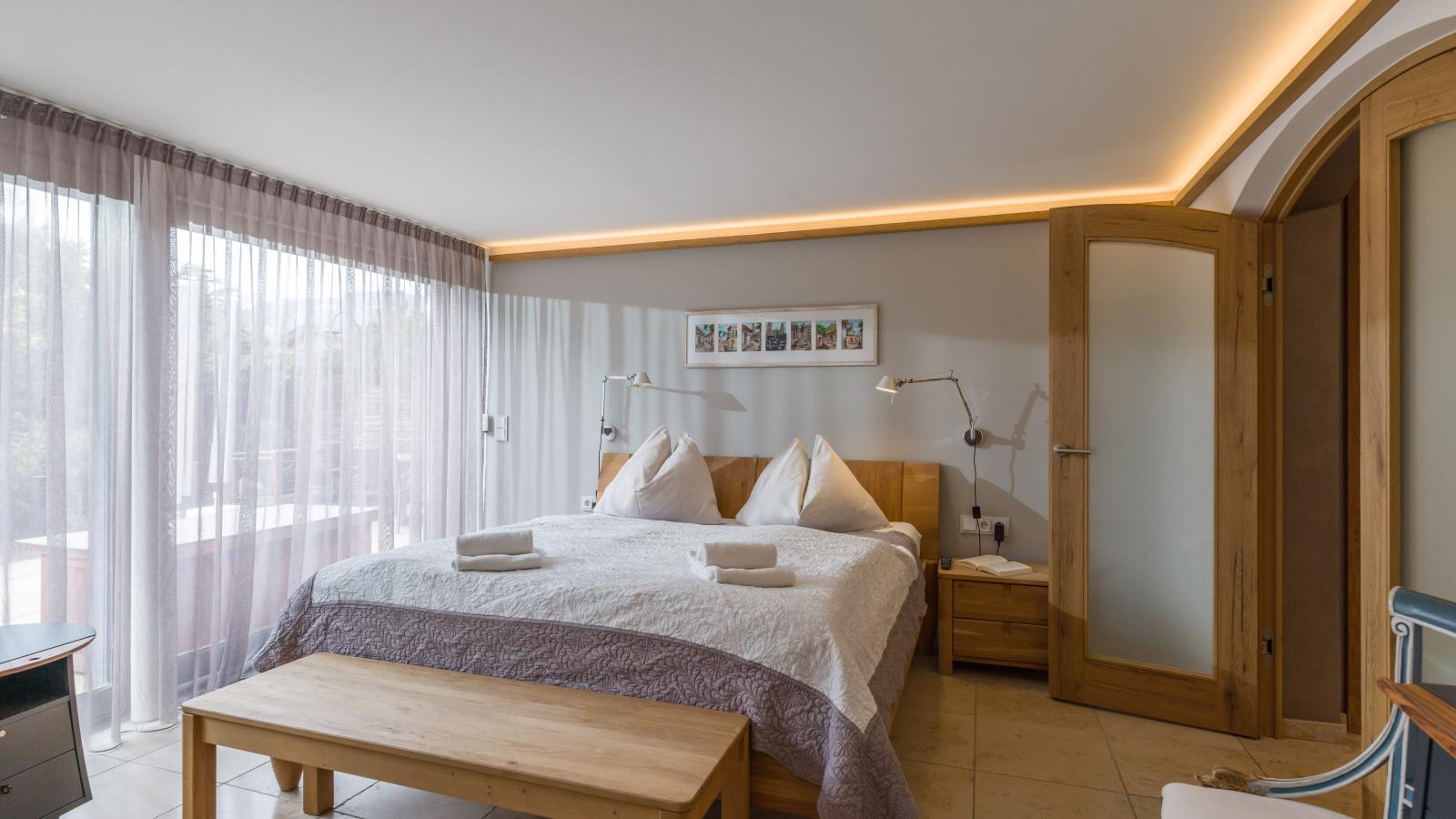 Garten Suite mit 2 separaten Studios - Schlafzimmer