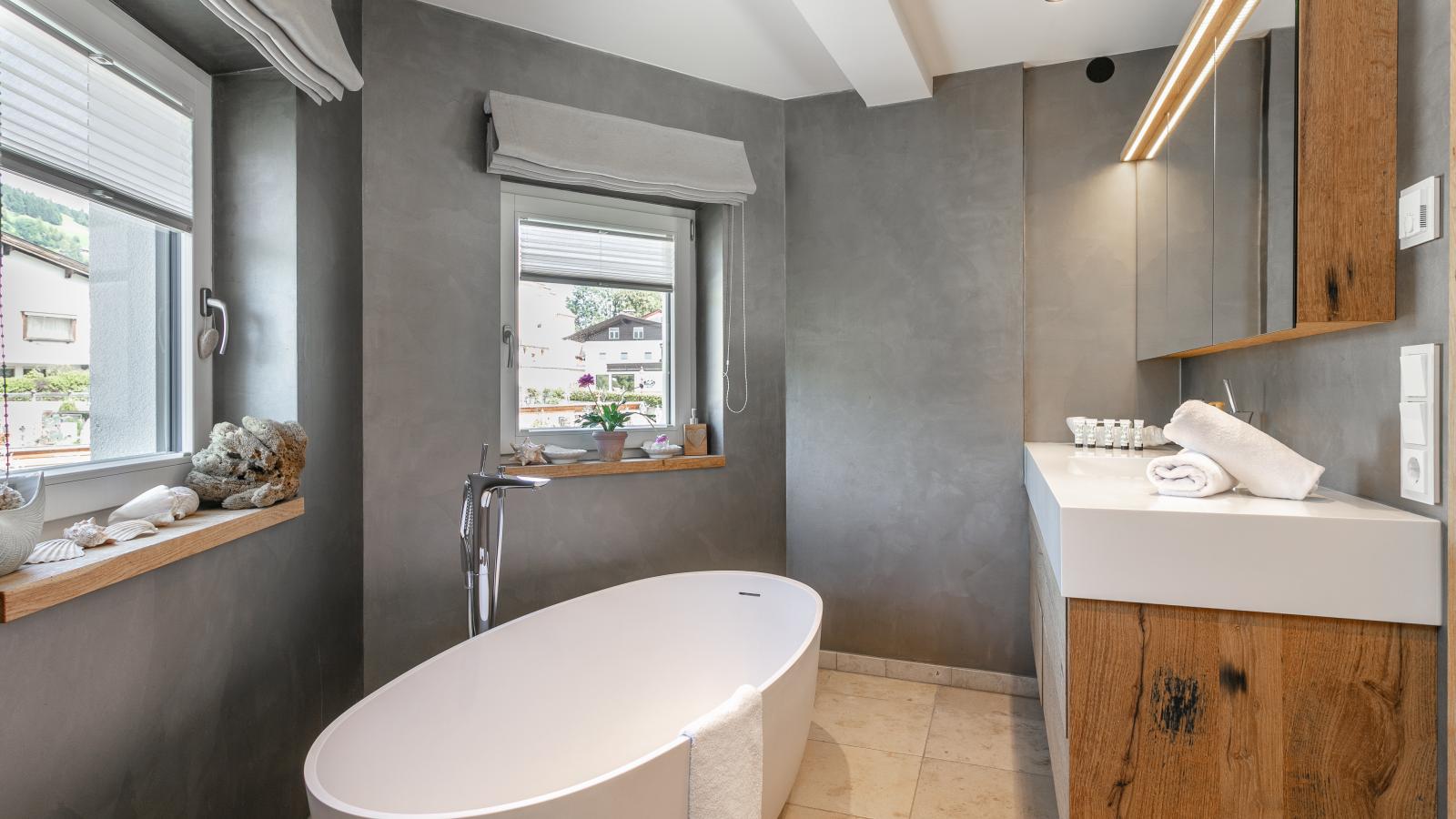 Premium Mountain View Suite - Badkamer