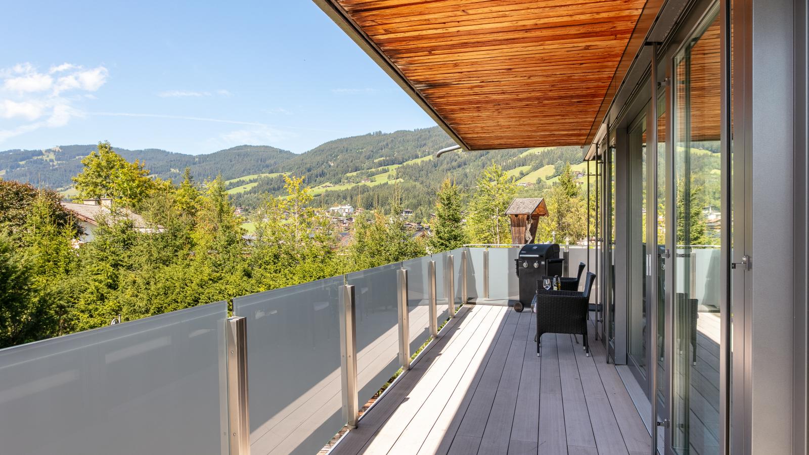 Premium Mountain View Suite - Terrasbalkon
