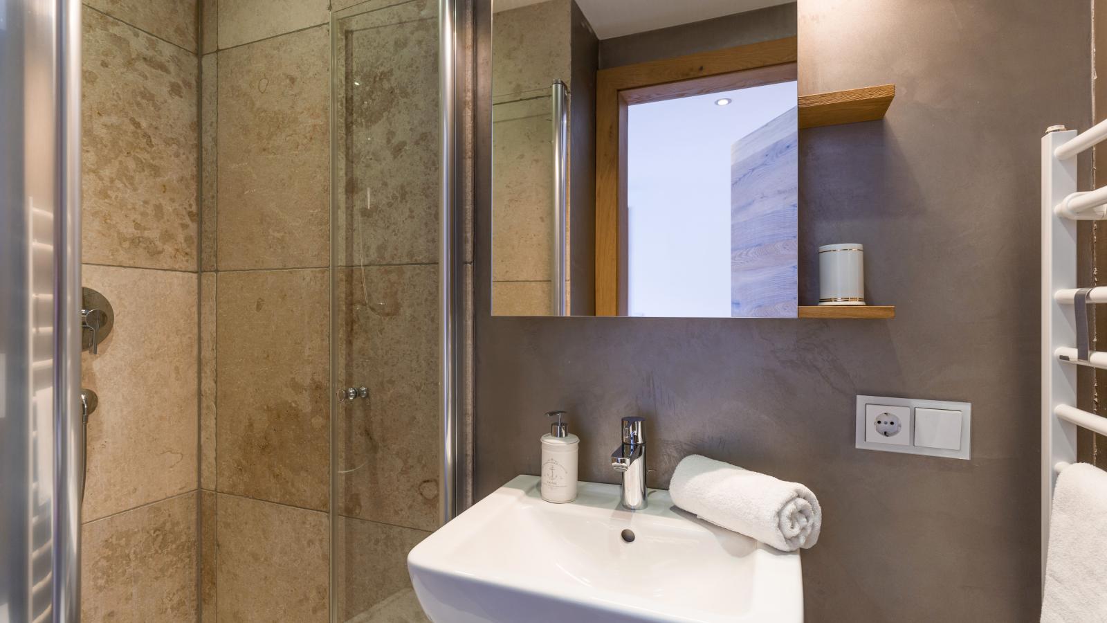 Premium Mountain View Suite - Badezimmer