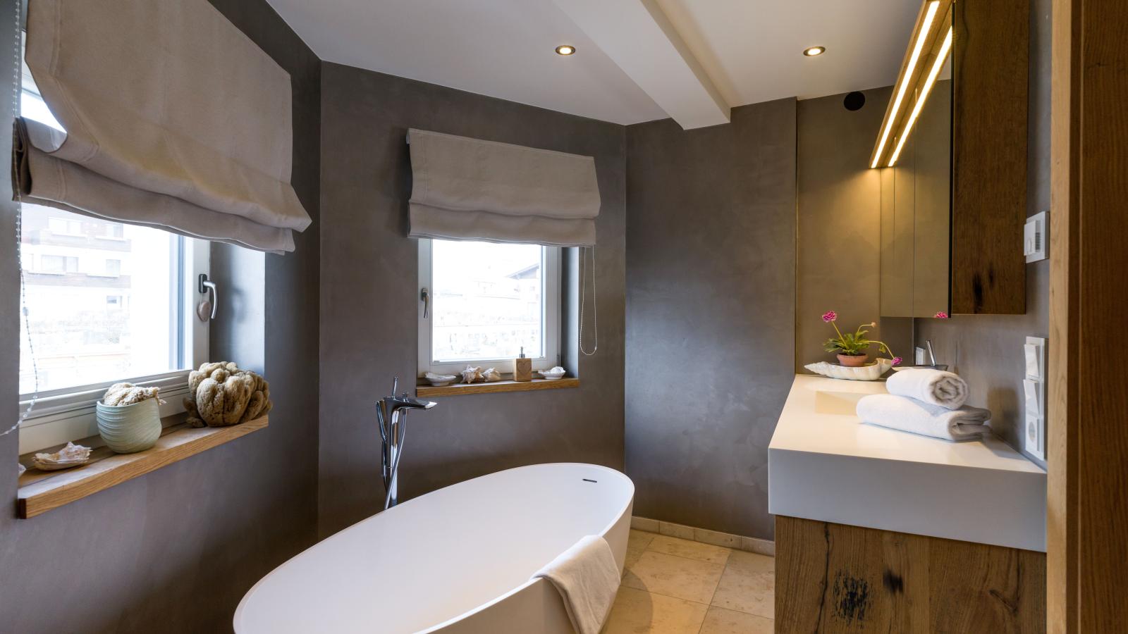 Premium Mountain View Suite - Badezimmer