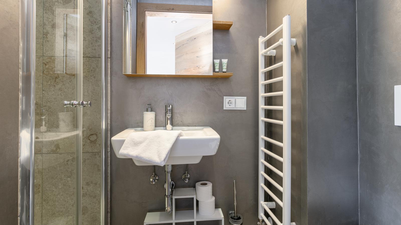 Premium Mountain View Suite - Badkamer