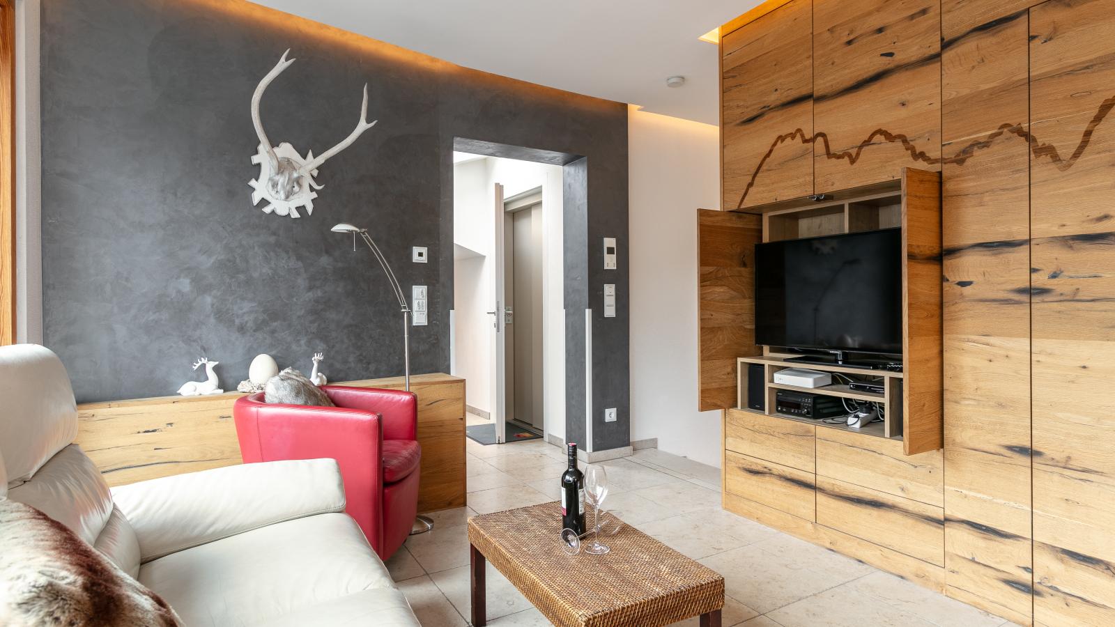Penthouse Mountain View - Living room