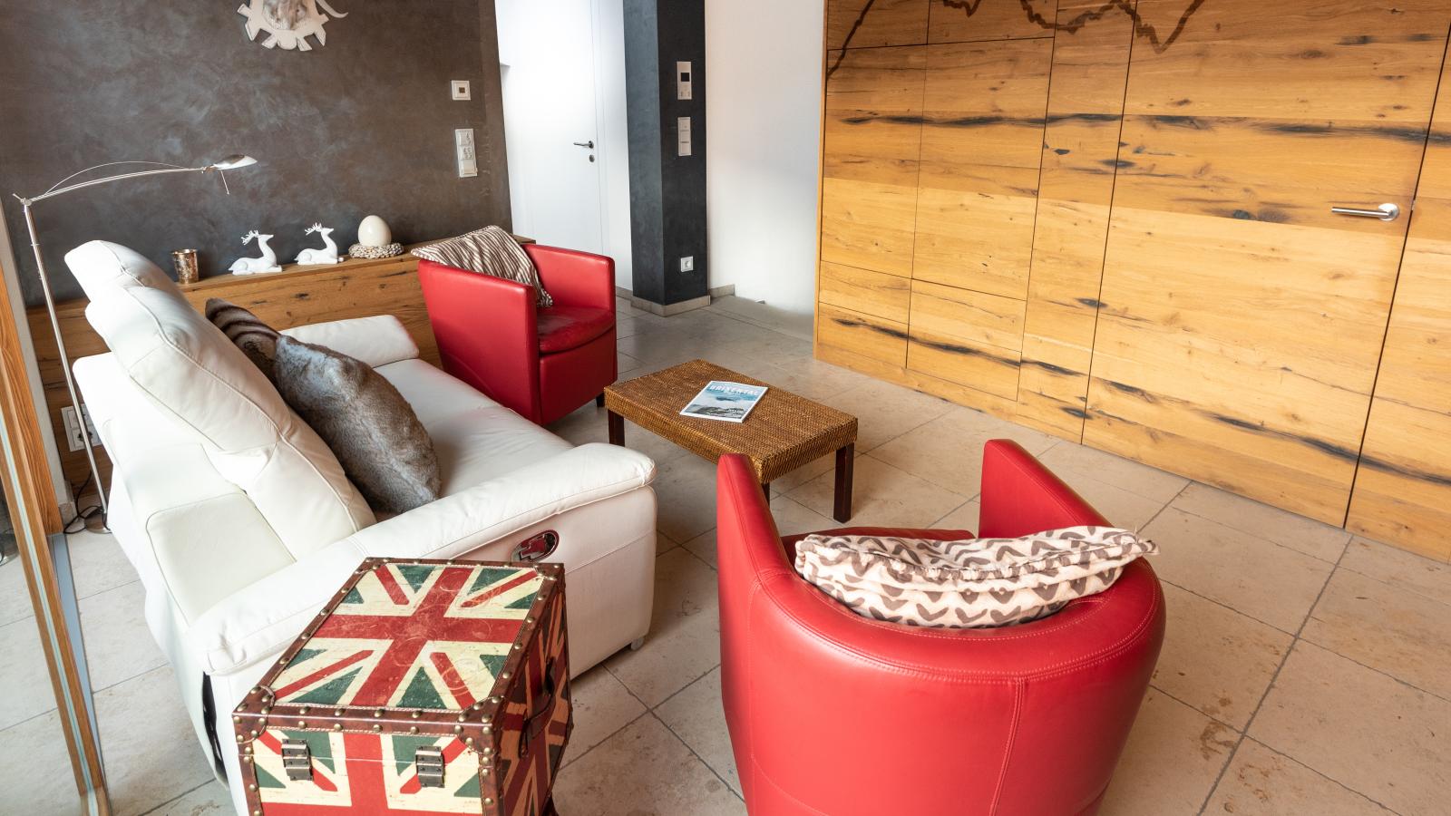 Penthouse Mountain View - Woonkamer