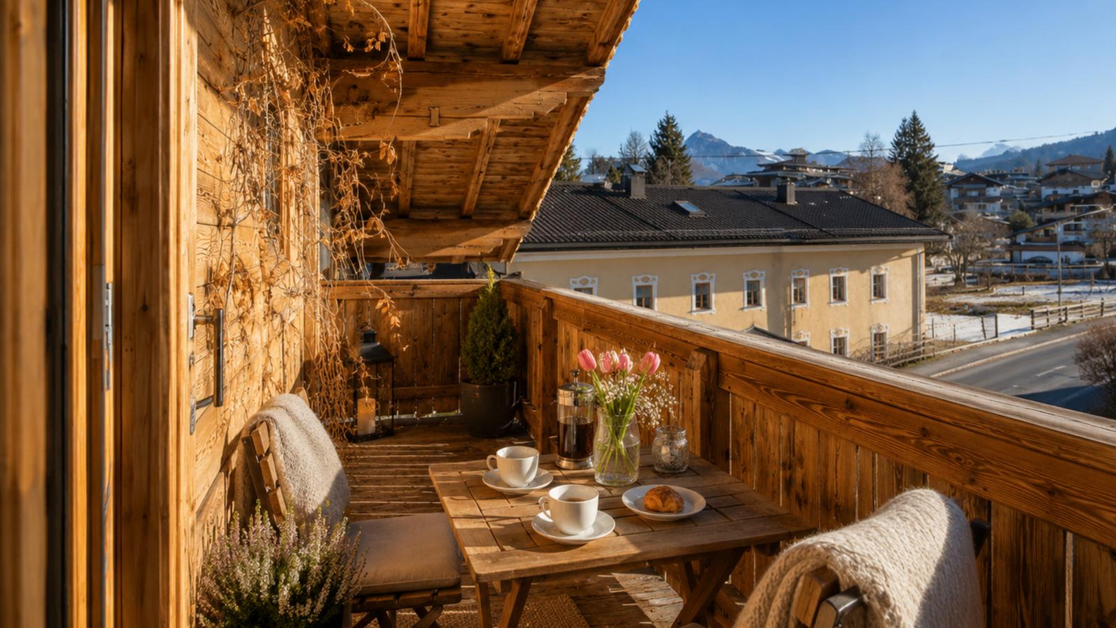 BASE28 - Maierl und Penglstein - Terrasse/Balkon