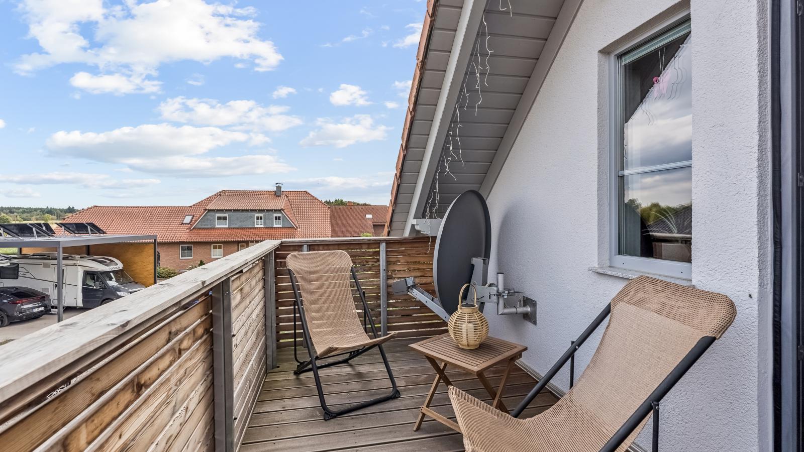 Eulennest - Terrasbalkon