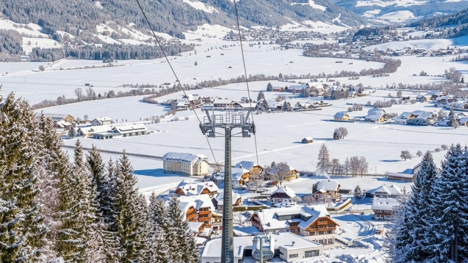 Aineckblick - Gebiet Winter 20 km
