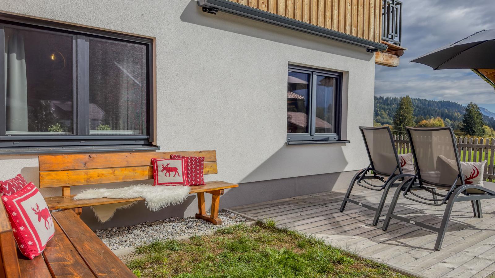 Obermöschach 9A - Terrasbalkon