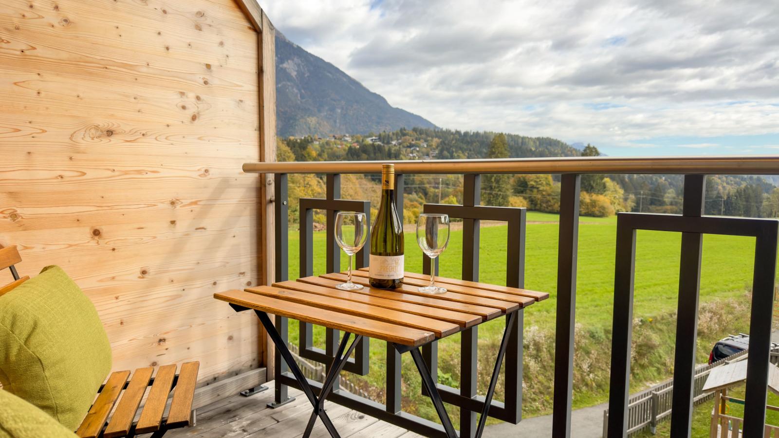 Obermöschach 9A - Terrasbalkon