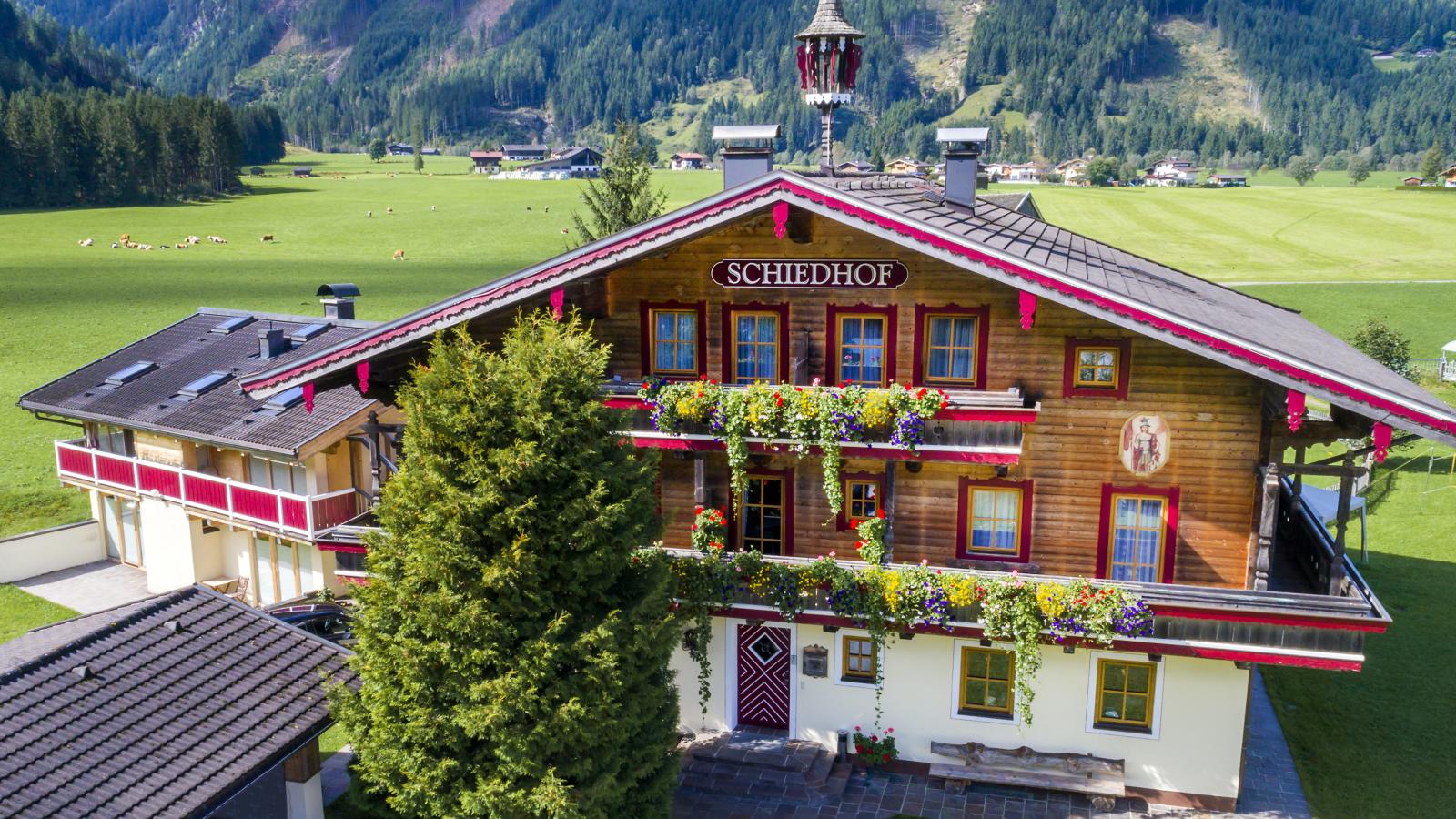Landhaus Schiedhof & Loft - Buitenkant zomer