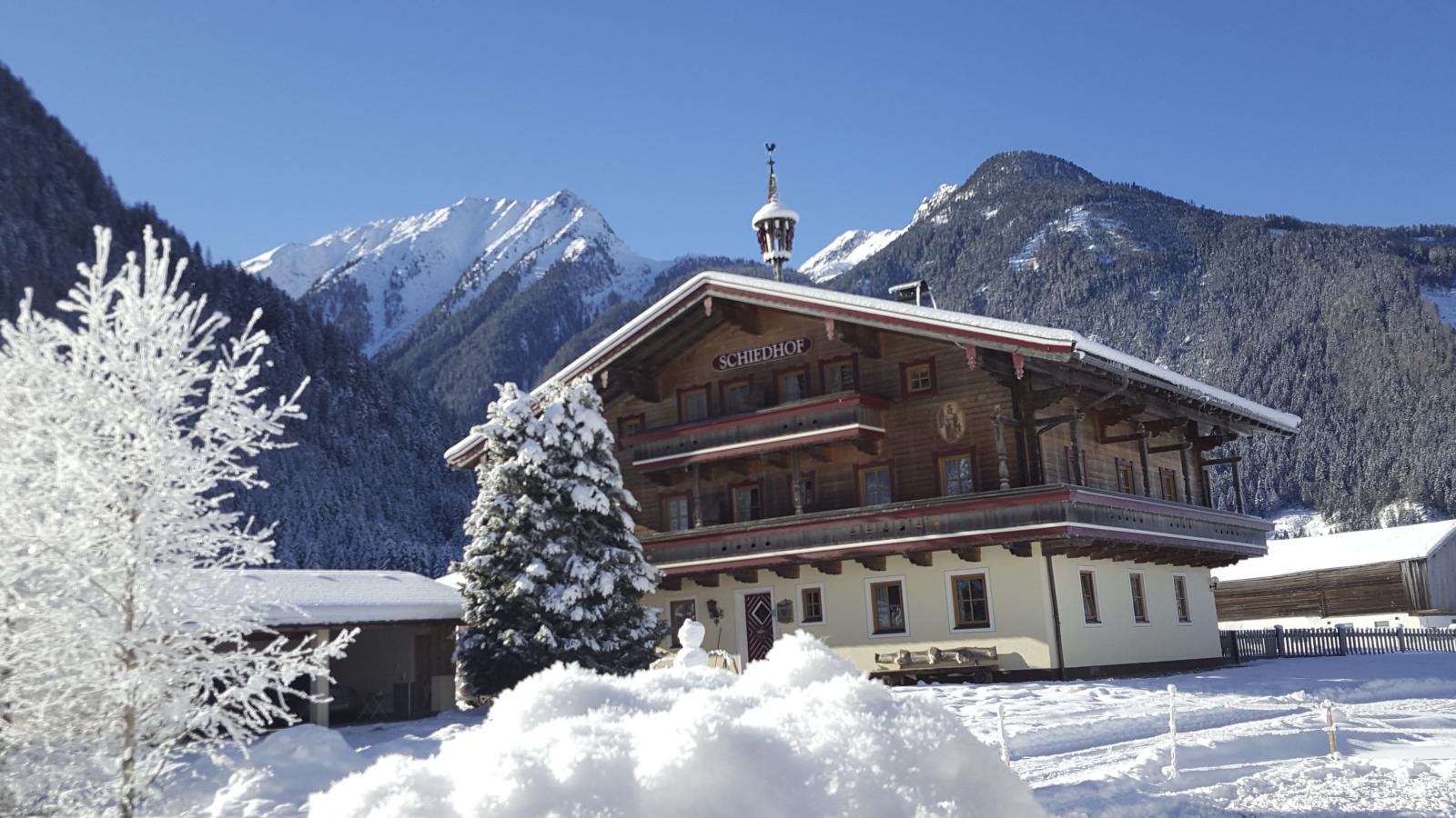 Landhaus Schiedhof & Loft - Exterieur winter