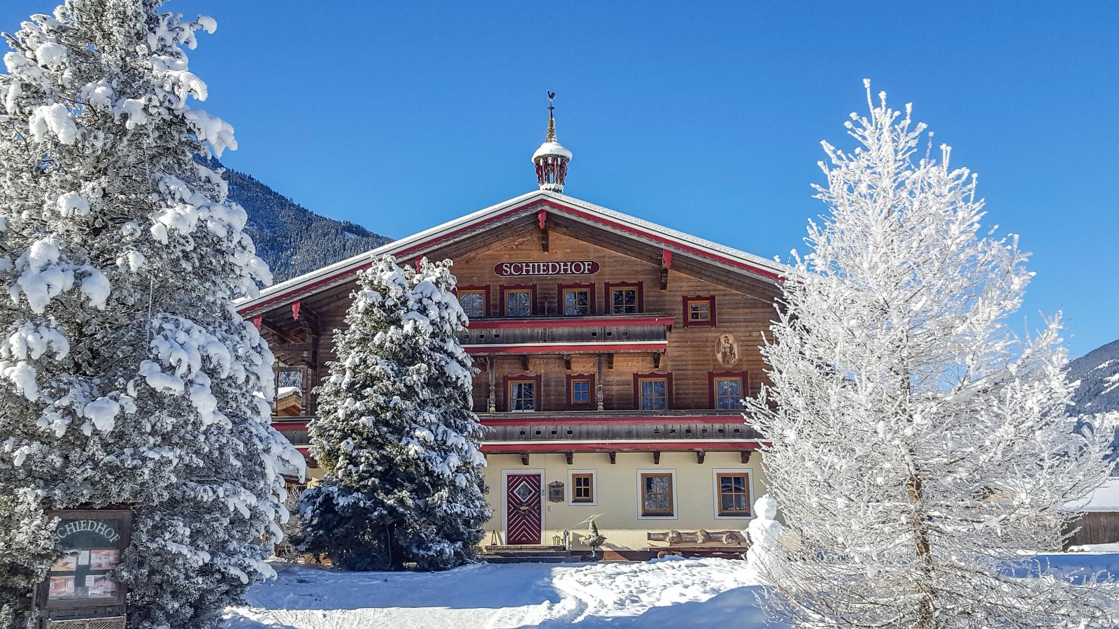 Landhaus Schiedhof & Loft - Exterieur winter