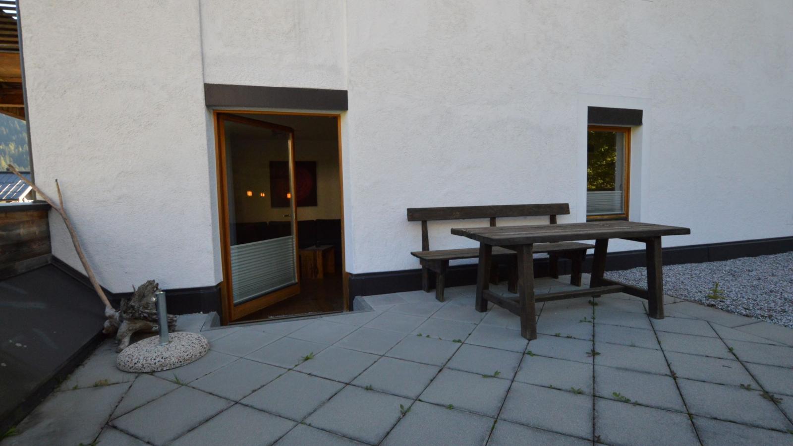 Bergwiesen - Terrasse / balcon