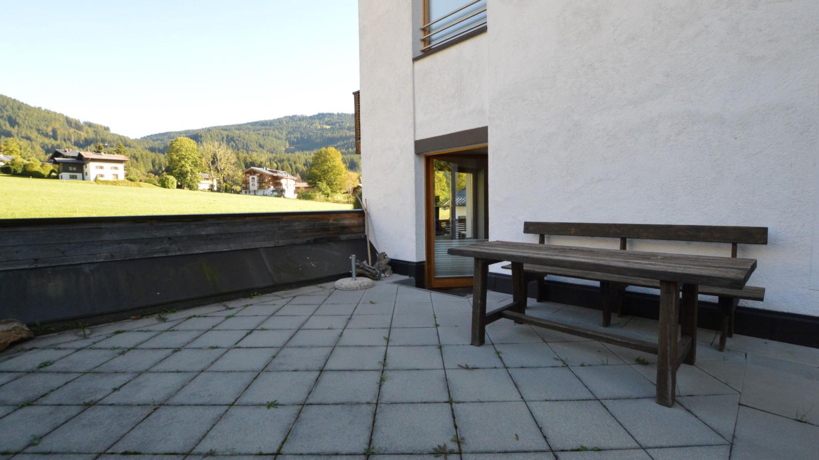 Bergwiesen - Terrasse / balcon
