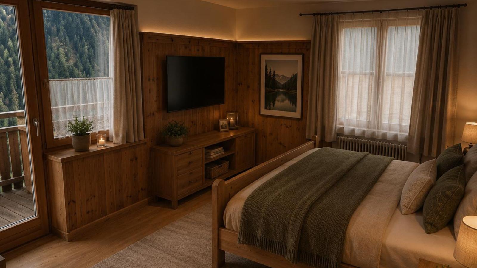 Schönmoos Alpine Lodge - Chambre