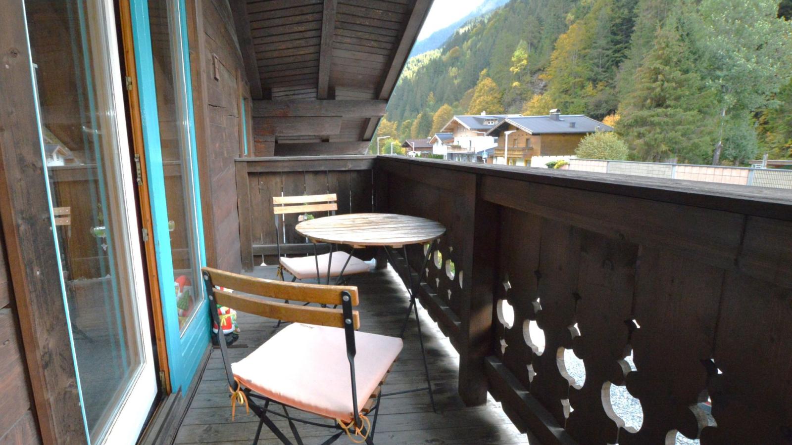 Hirscheck Ferienhaus 1 - Terrasbalkon