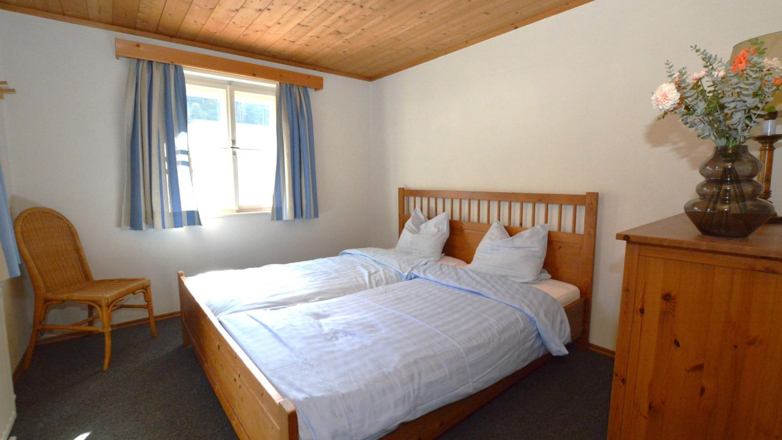 Hirscheck Ferienhaus 1 - Slaapkamer