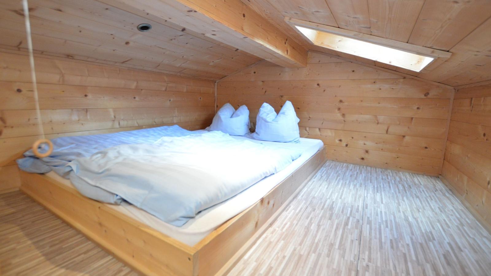 Hirscheck Ferienhaus 2 - Slaapkamer