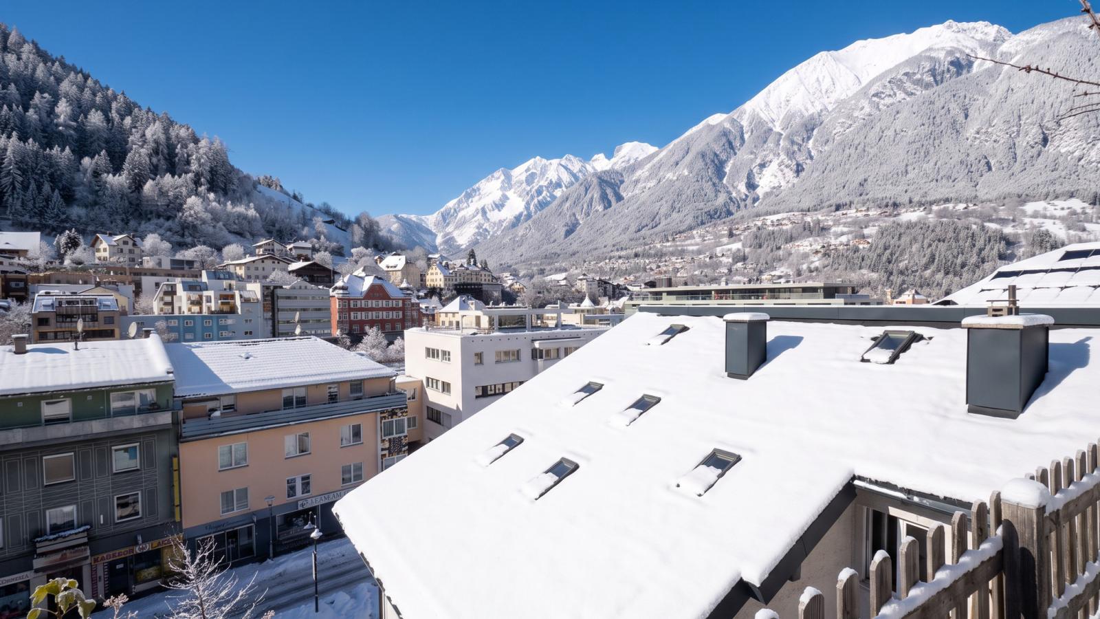 Basecamp Tirol I - Uitzicht winter