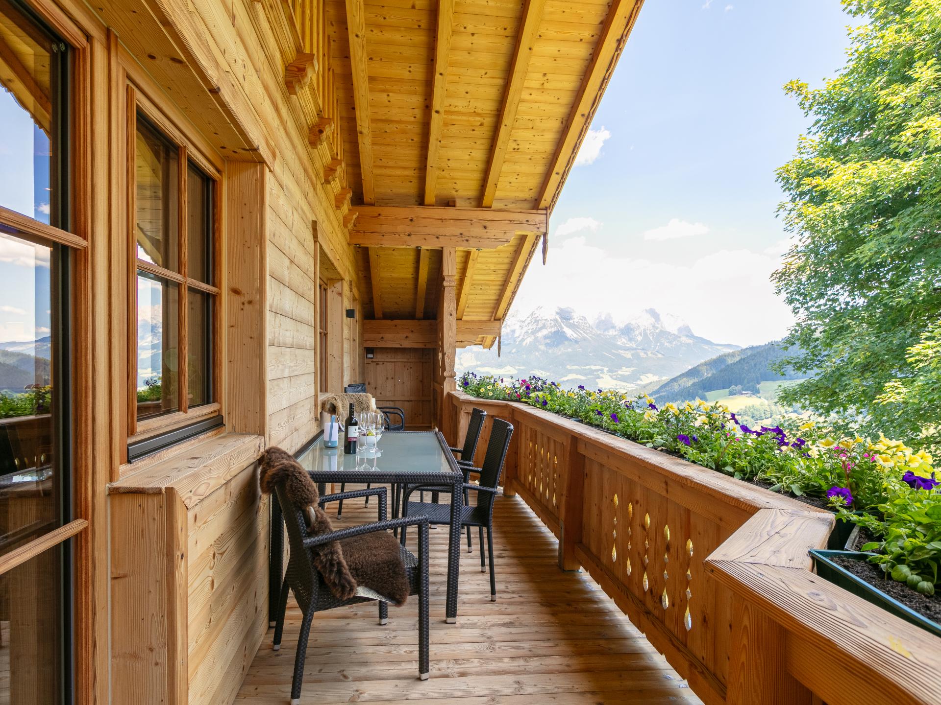 10-persoons ruim appartement in Söll met berguitzicht - foto 42