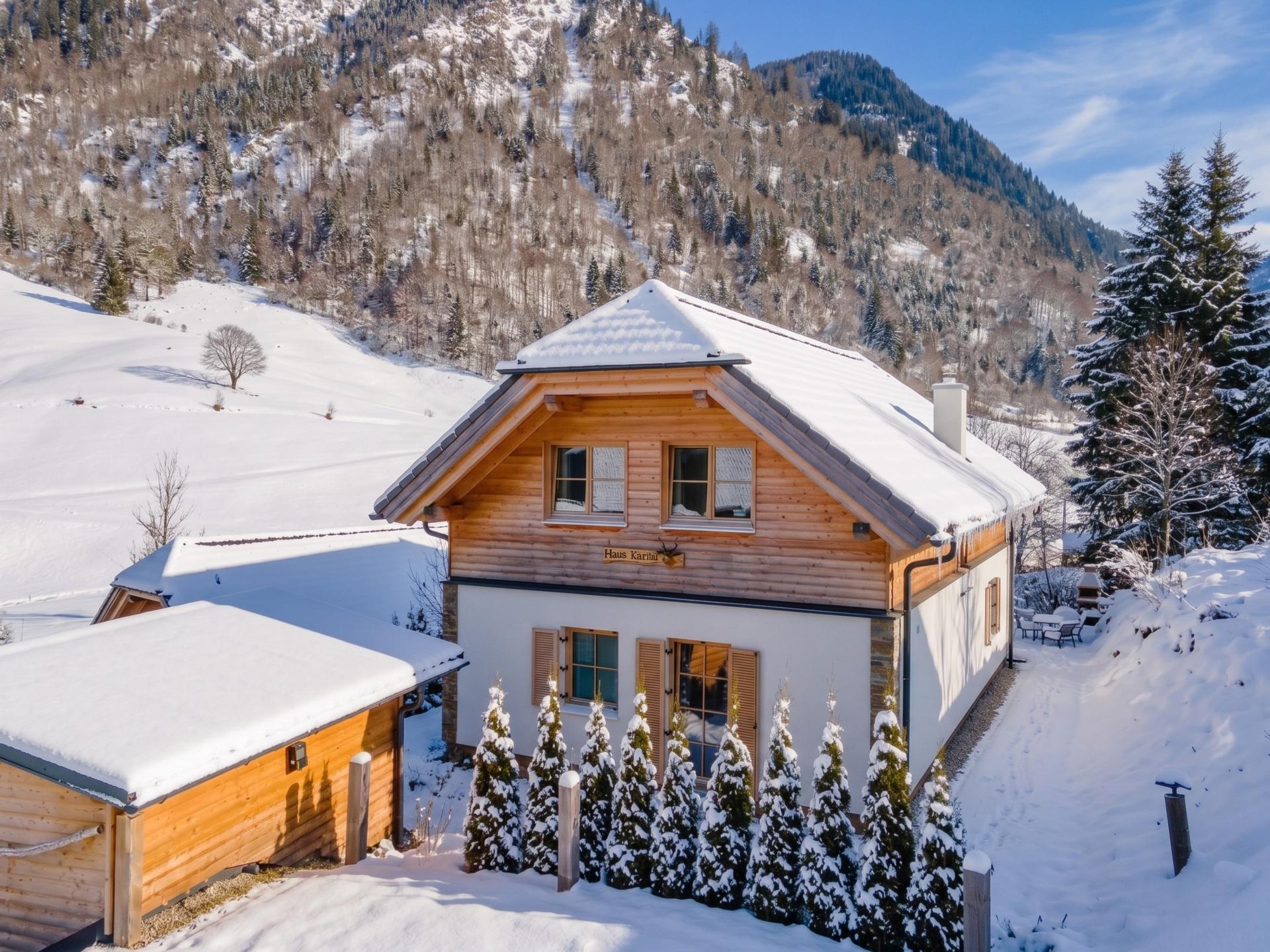 Vrijstaand chalet met sauna en houtkachel direct aan de skipiste in Donnersbachwald - foto 40