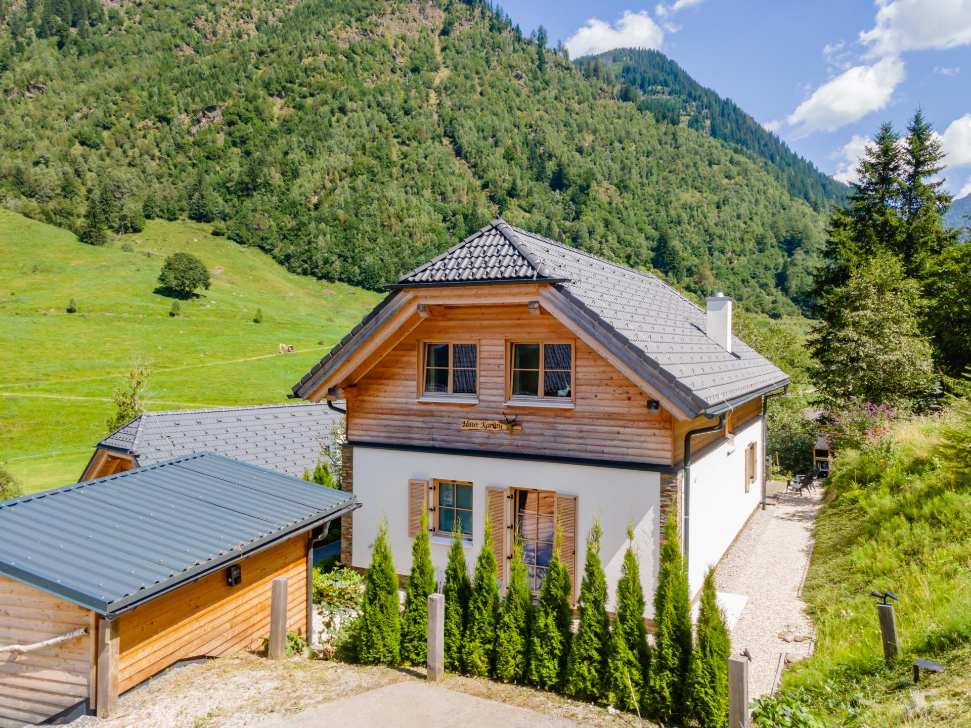 Vrijstaand chalet met sauna en houtkachel direct aan de skipiste in Donnersbachwald - foto 21