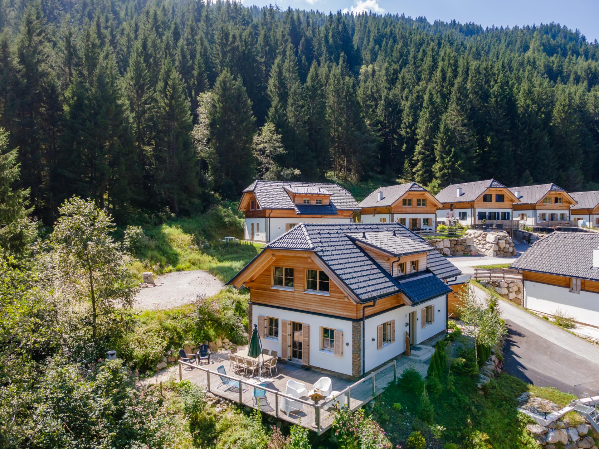 Vrijstaand chalet met sauna en houtkachel direct aan de skipiste in Donnersbachwald - foto 18