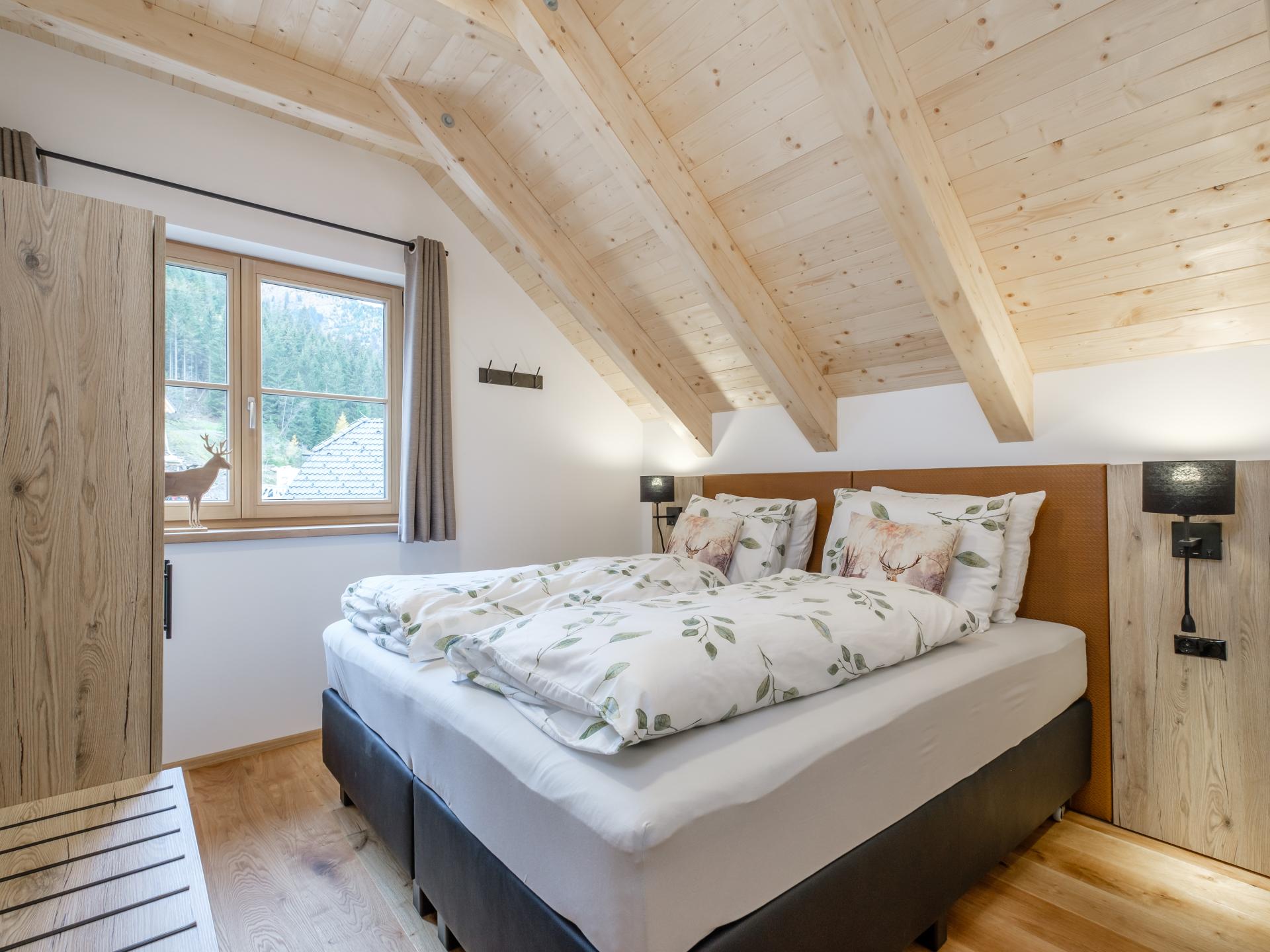 Vrijstaand chalet met sauna en houtkachel direct aan de skipiste in Donnersbachwald - foto 6