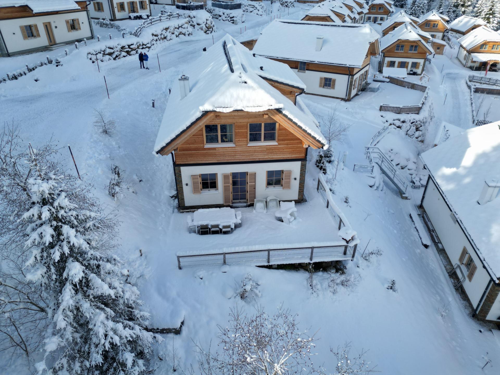 Vrijstaand chalet met sauna en houtkachel direct aan de skipiste in Donnersbachwald - foto 38
