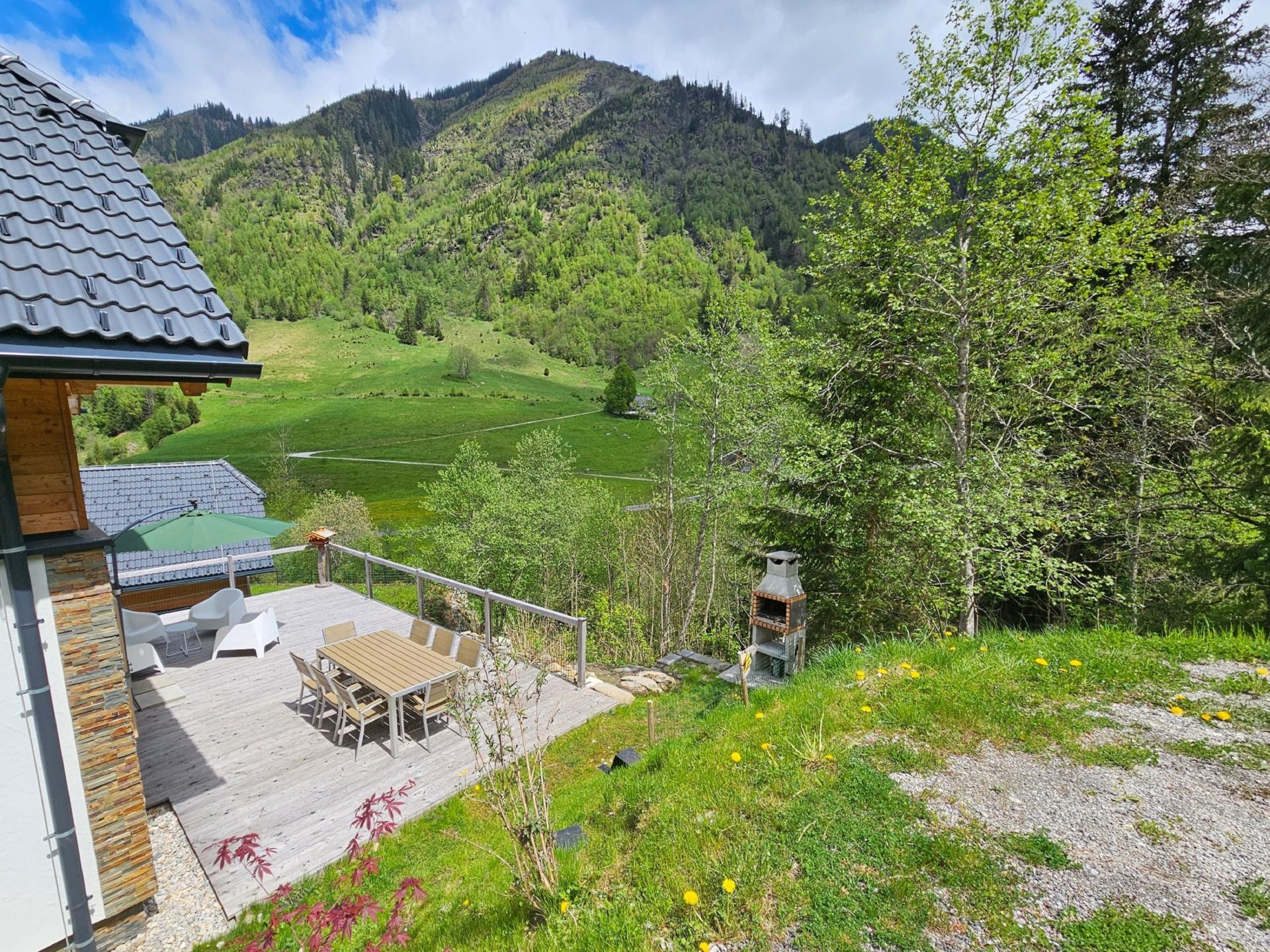 Vrijstaand chalet met sauna en houtkachel direct aan de skipiste in Donnersbachwald - foto 19