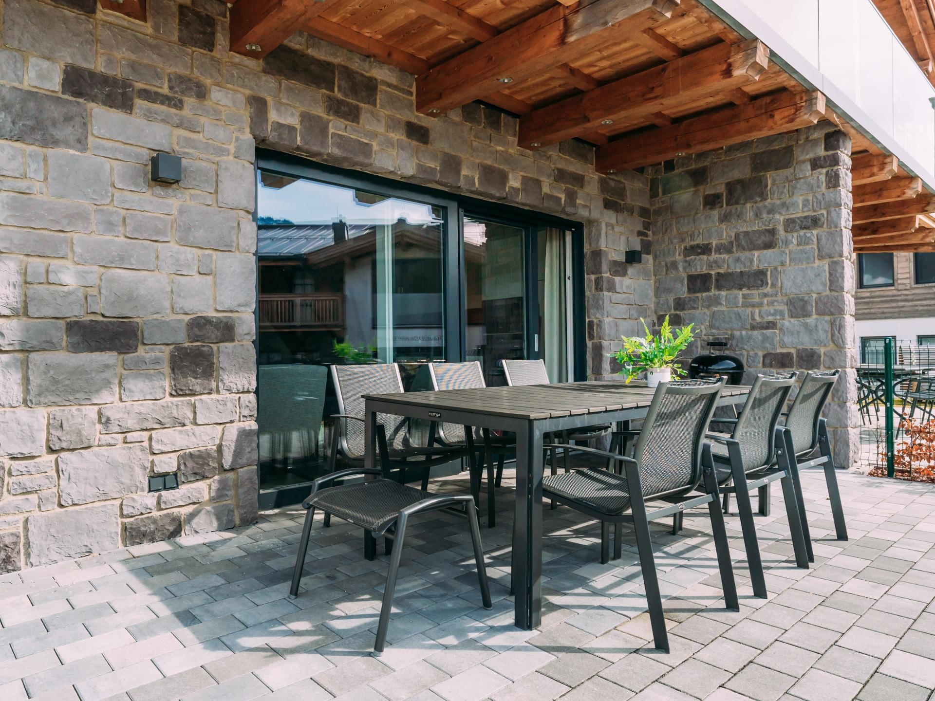 Ruim chalet voor 12 personen met privé-sauna, direct aan de skipiste in Piesendorf - foto 32