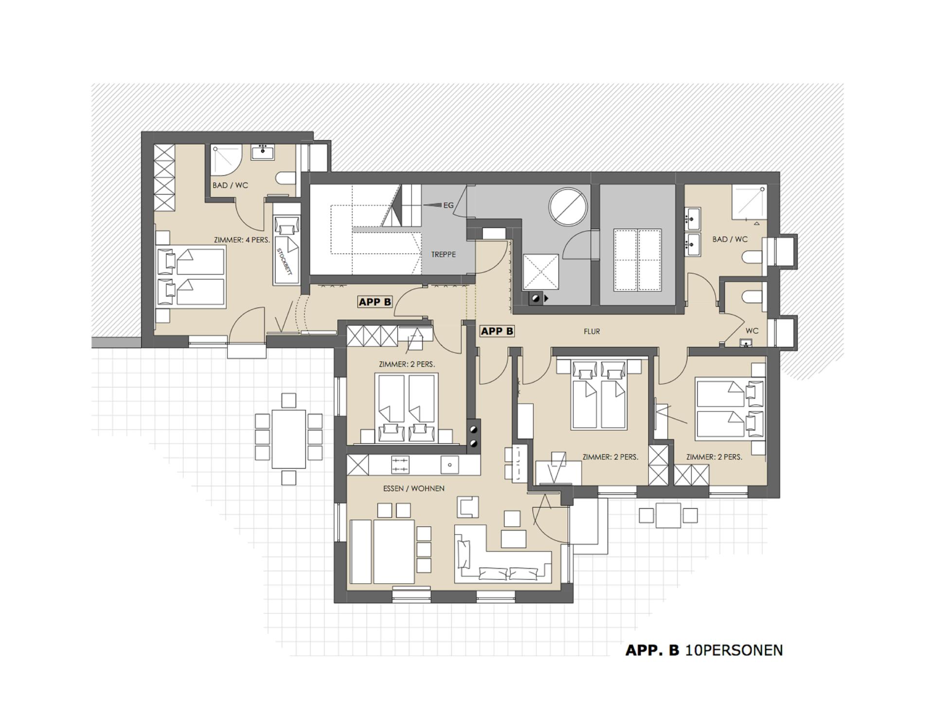 Ruim appartement direct aan de piste in Saalbach-Hinterglemm voor 10 personen - foto 19