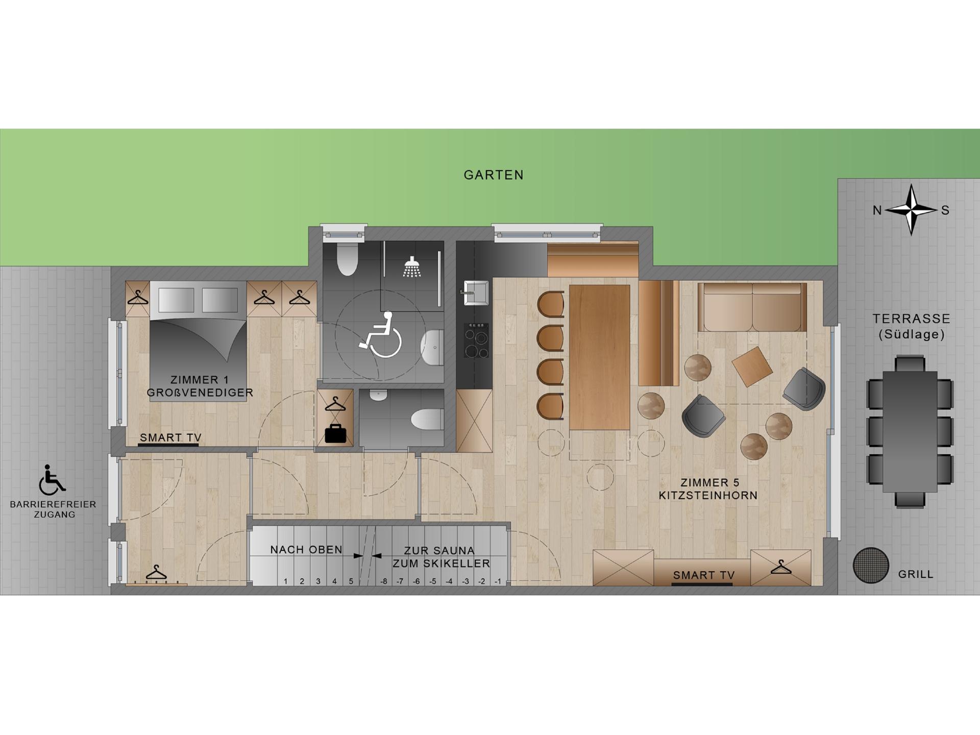 Luxe wellnesschalet voor 12 personen in Piesendorf, 400m van de piste - foto 35
