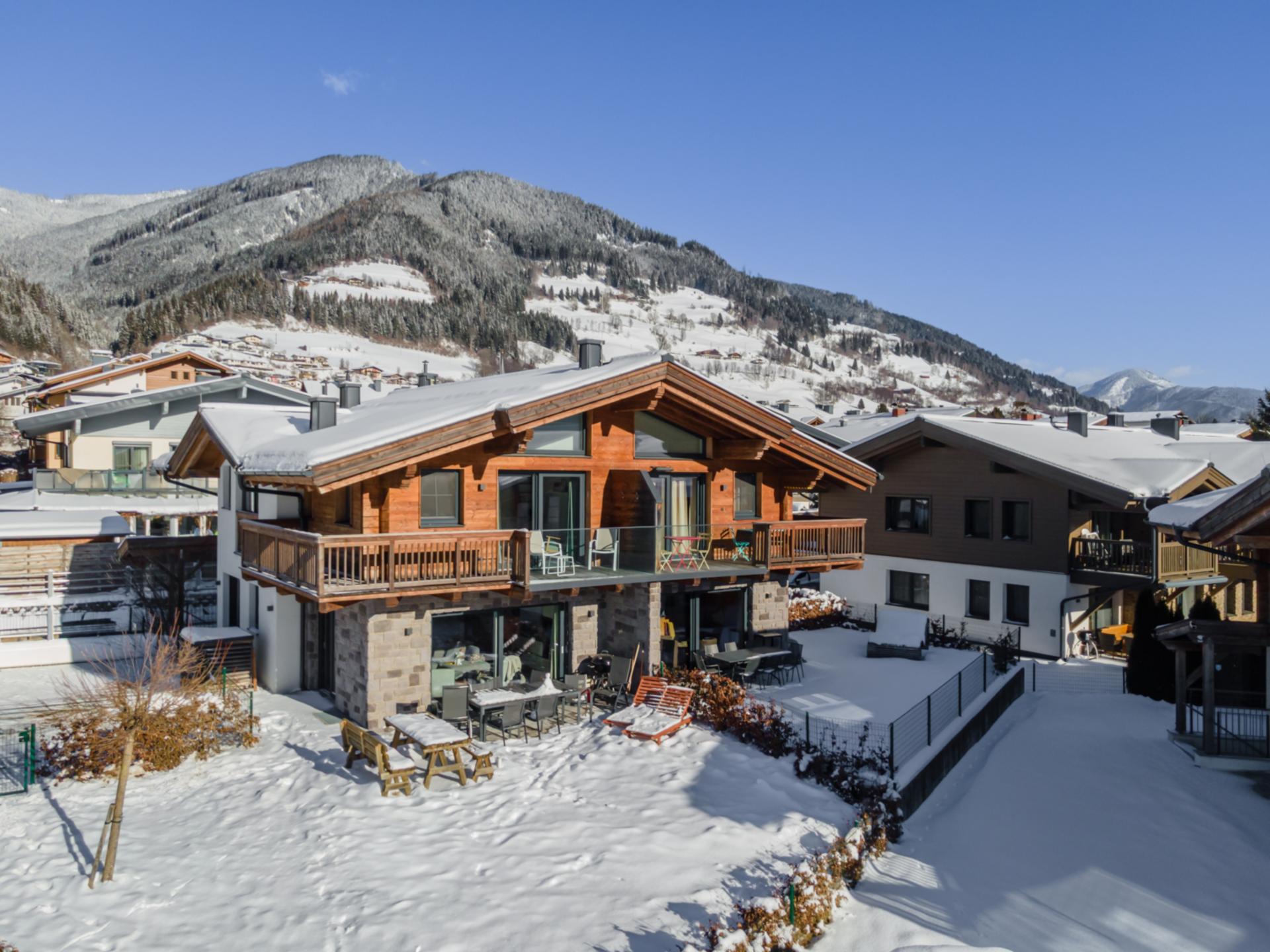 Luxe wellnesschalet voor 12 personen in Piesendorf, 400m van de piste - foto 38